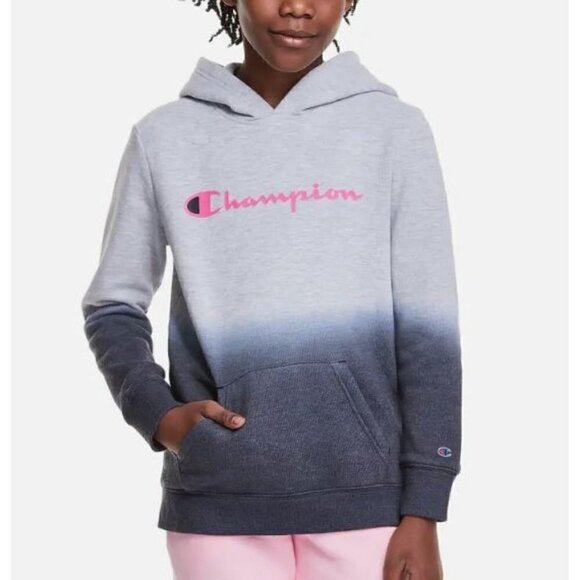 NWT CHAMPION Size CH/XL pouch pocket, Soft-touch, Dip-Dye Hoodie MSRP $40 - Picture 1 of 12